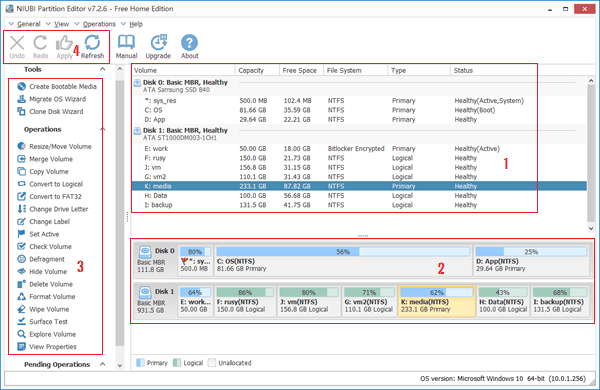 Partition manager Windows 10